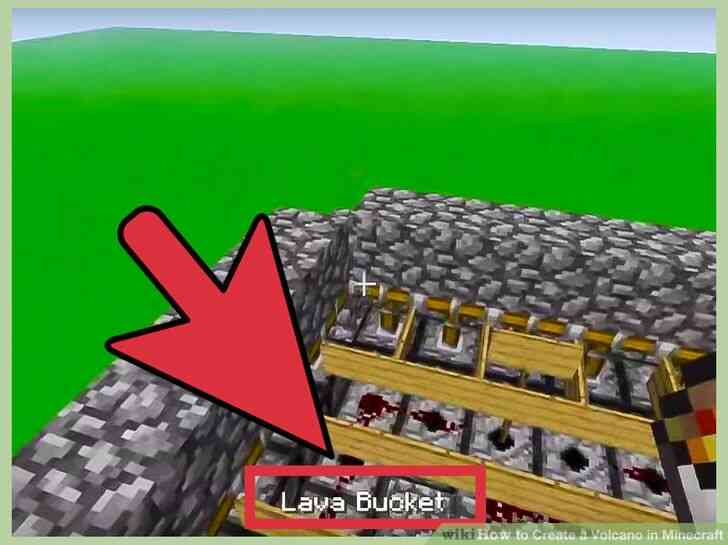 Image intitulée Créer un Volcan dans Minecraft Étape 4